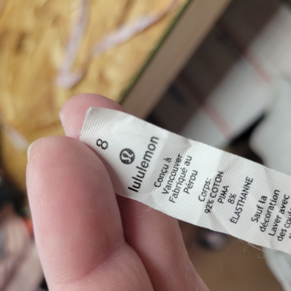 Lululemon NWOT It's A Tie Long Sleeve Mint Green Shirt Size 8 - Picture 3 of 4